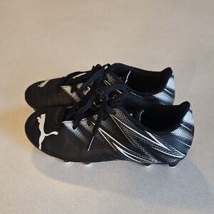 Puma Black Youth Soccer Cleats